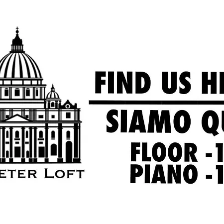 Lägenhet St Peter Loft - 4 Posti Letto Rom